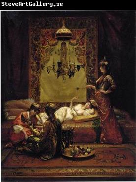 unknow artist Arab or Arabic people and life. Orientalism oil paintings 567